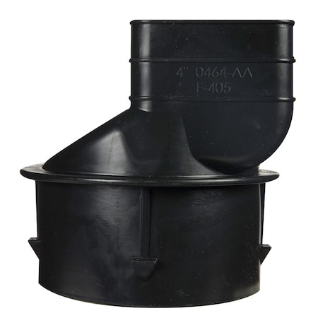 Advanced Drainage Systems Advance Drainage Systems 3-1/4 in. Snap X 2-1/2 in. D Barb Polyethylene 5 in. Downspout Adapter 1 pk 0464AA